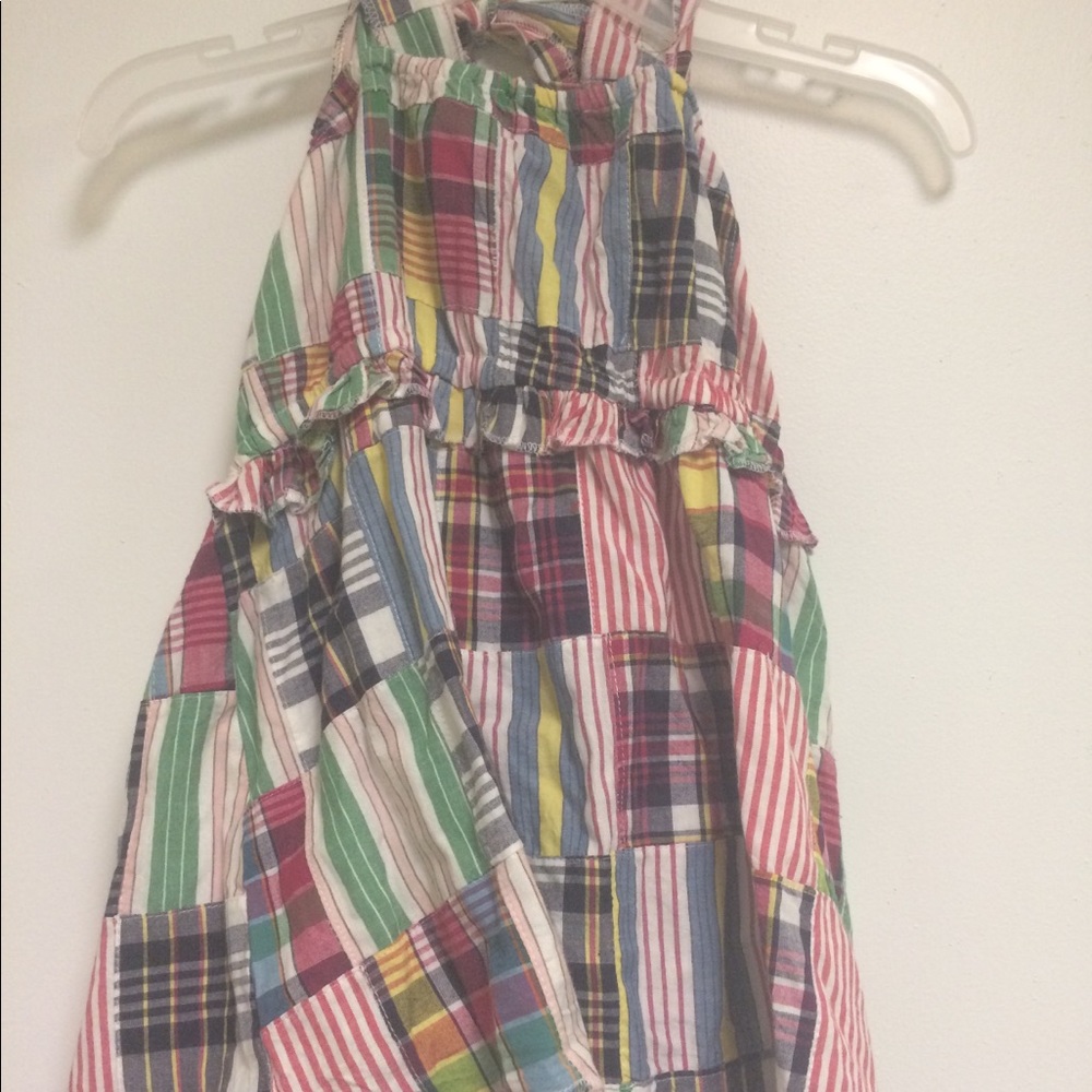 Multicolored patchwork top